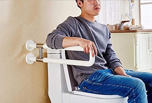 Main courante barre d'appui rail de support de sécurité pour WC et douche - 5