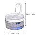Luyismer Pet Water Dispenser Cat Waterwell Dog Waterer Easy to Clean for Cat Dog Indoor
