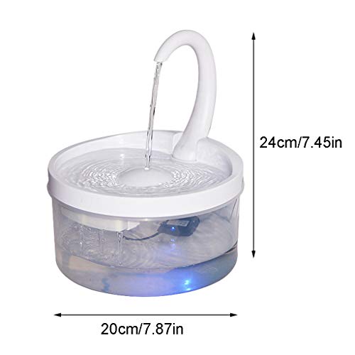 Bebedero Fuente para Gatos y Perros XISAOK miniatura 6