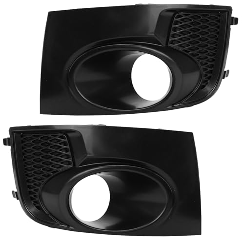 1 Pair Car Fog Light Cover Front Bumper Replacement Compatible with Subaru Impreza WRX 2011-2012 and for Subaru Impreza WRX STi 2011-2012, Right & Left Fog Lamp Grill Bezel Frame Trim