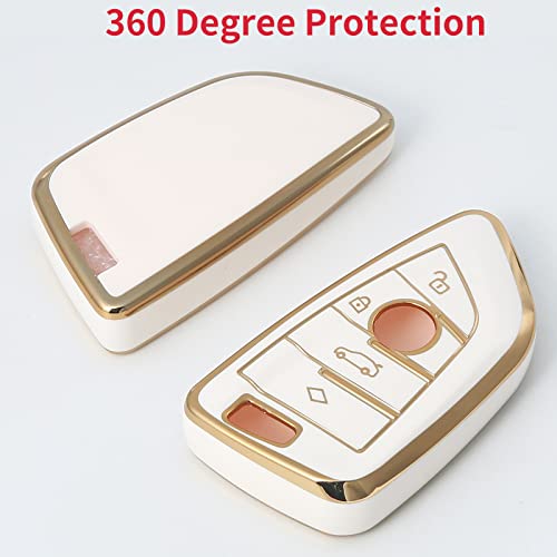 Ljmtbkan Tpu Key Fob Case Cover Suitable For Bmw 2 5 6 7 Series X1 X2 X3 X5 X6 Smart Key Fob #TOP2