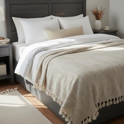 Couvre-lit grande taille pour protéger et embellir un grand lit - 3