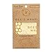 Bee's Wrap Cheese Wrap 3 Pack, Eco Friendly Reusable Beeswax Food Wraps, Sustainable, Zero Waste, Plastic Free Cheese Saver & Food Storage (Honeycomb Print)
