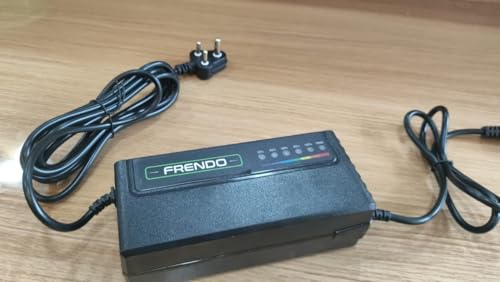 Image of 48V 4A Waterproof EV Electric Scooter Lead-Acid & Graphene Battery Charger | Compatible with 48V (4x12V) Batteries | 3-Pin Connector | Heavy-Duty Fast Rapid Charging (Black)