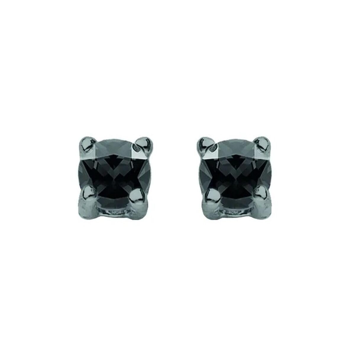 Amen (P) Diamonds, BRINCOS Silver 2 mm, Prata 925 (0.4 g), Diamond ELPNN3 Brand, One Size, Non Precious Metals, No Gemstone, one size, Non-precious metals, No Gemstone