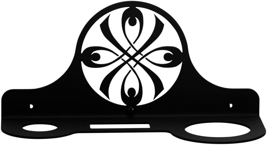 Village Wrought Iron Ribbon Hair Dryer Holder Rack