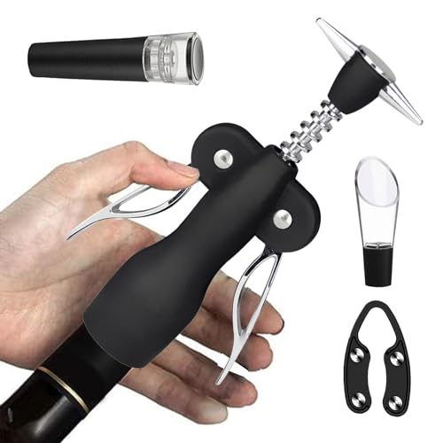 Samuliy Abridor de corcho de vino, removedor de corcho creativo | Accesorios de abridor de vino, abridor de corcho resistente para abrir botellas de vino y cerveza