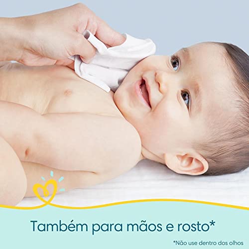 Lenços Umedecidos Pampers Limpeza Delicada 48 Unidades