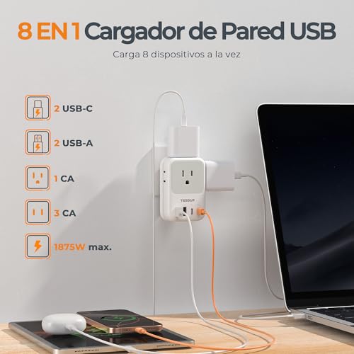 Enchufes USB de pared 8 Imagen adicional
