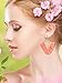 9 Pairs Statement Tassel Earrings Bohemian Fringe Earrings Handmade Silky Lightweight Geometric Triangle Drop Earrings for Women