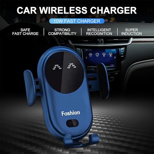 Cargador inalámbrico de coche con protección de sobrecarga y materiales antivibración 2