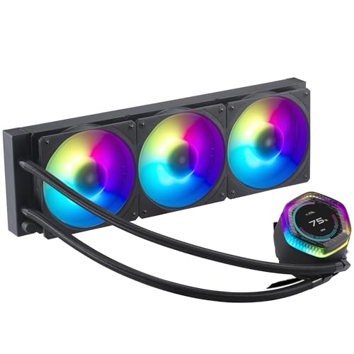 Cooler Master MasterLiquid ION 360 CPU Liquid Cooler - Black | Support All Intel & AMD CPU Socket | Gen X Dual Chamber Design | 360mm Close-Loop... - Image 4