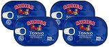 Auriga Selezione San Cusumano tonno all'olio di oliva 310gr (Confezione da 4)
