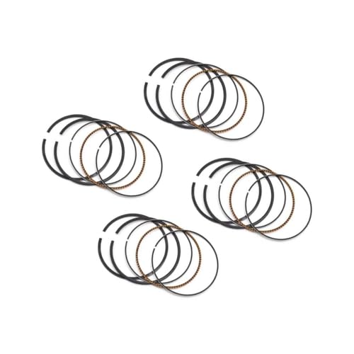 Segments de piston 49mm pour moto ZR250 modèles 1989 à 1996