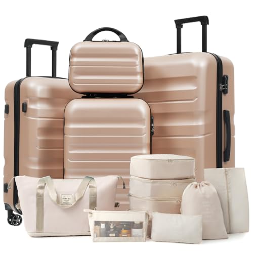 Merax 13-Piece Luggage & Packing Set