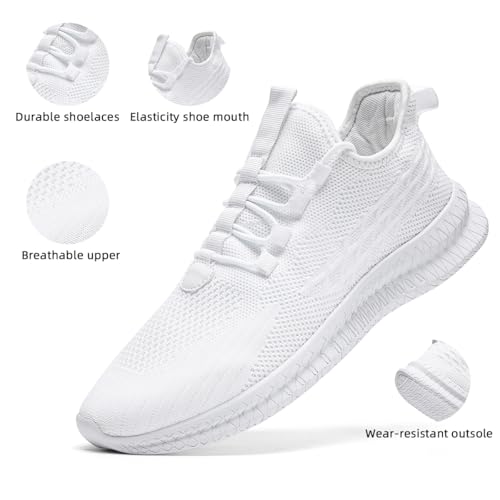 Mens Running Shoes Slip On Walking Sneakers Tennis Gym Shoes Casual Road Fashion Breathable Lightweight Workout Sport2
