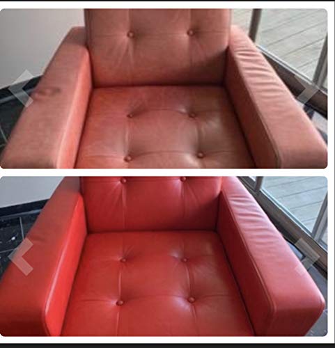 Leather Hero Leather Color Restorer & Applicator- Refinish, Repair, & Renew Leather & Vinyl Sofa, Purse, Shoes, Auto Car Seats, Couch 4oz (Cream)