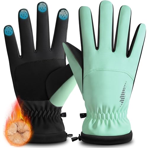 Image of rivmount Winter Waterproof Ski Snow Warm Gloves for Women Men, Windproof Cold Weather Thermal with Touchscreen Fingers, for Running Driving Cycling Hiking Biking Outdoor Sports Daily Work