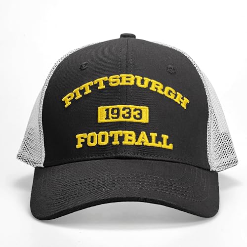 Image of Sport hat Trucker Hat for Men Women Classic Football Fans US Cities Mesh Adjustable Embroidered Baseball Cap