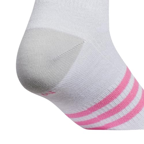 Image of adidas Unisex Kids Quarter Ankle Socks for Boys and Girls Youth (6-pack) Superlite Breathable and Lightweight Discontinued