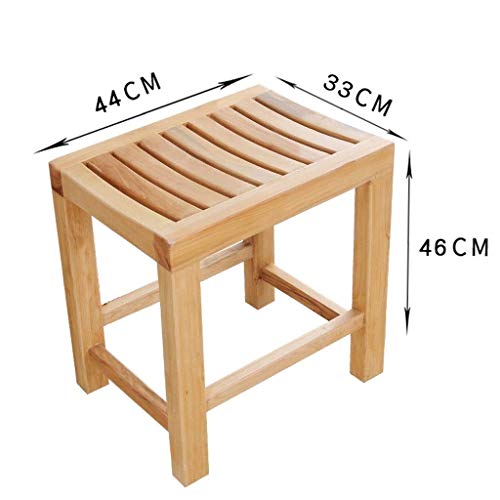 Chaise de baignoire spa pour intérieur ou extérieur en bois massif - 3