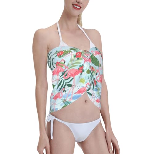 Image of Yellow Rubber Duck Beach Sarong Womens Swimsuit Wrap Cover Up Pareo Sheer Chiffon Summer Bikini Wraps