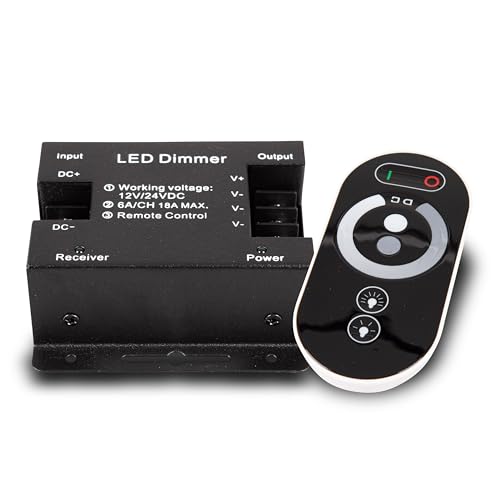 Mextronic LED-Funk-Dimmer Inkl. Touch-Fernbedienung für LED-Strips