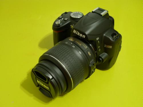 Nikon D3000 10.2MP Digital SLR Camera with 18-55mm India | Ubuy