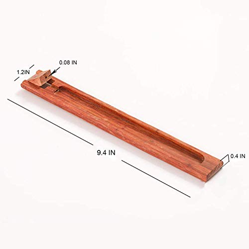Incense Stick Holder, Premium Incense Holder with Adjustable Angle, Upgraded Insence Holder Wooden, Classic Incense Burner