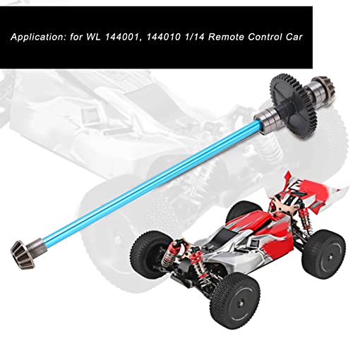 Differential Central Axle Drive Shaft, Stable Performance Main Central Axle Drive Shaft Accurate Design With Rc Main Central Axle Drive Shaft For Wl 144010 1/14(Blue) #TOP6