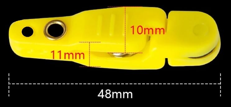 Perno A B Per Pesca Clip A Scatto Per Il Rilascio Della Lenza Da Pesca Downrigger A Per Attrezzatura Clip Pesca