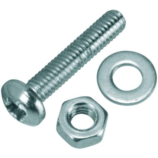 Somun, Ysb M3x20 mm Vida ve Pul Takım x 10 Takım (rf133)