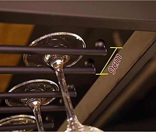 Présentoir à vin de bar suspendu pour optimiser les petits espaces - 4