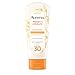 Aveeno Protect + Hydrate Moisturizing Sunscreen Lotion with Broad Spectrum SPF 30 & Antioxidant Oat, Oil-Free, Sweat- & Water-Resistant Sun Protection, Travel-Size, 3 oz