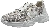 Gabor Damen Jollys 43.471 Sneaker, Beige (Leinen/Weiss 34), 38 EU