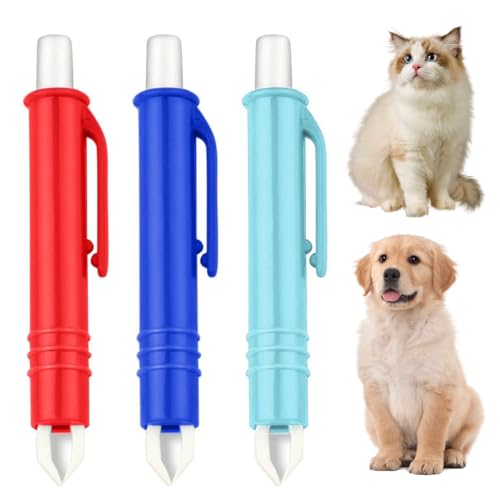 3-delige tekenverwijderingsset, tekentang voor honden en katten