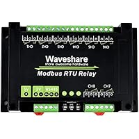 Waveshare Industrial Modbus RTU Relay Module 8-Ch Relay with