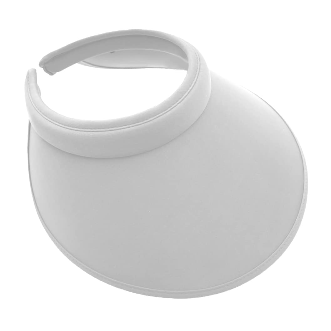Chapeau de pare-soleil d'été pour femmes, protection UV à grand bord, casquette de chapeaux visière sport solaire pour femmes et hommes, visières pour le sport, le tennis, la plage, la pisc..