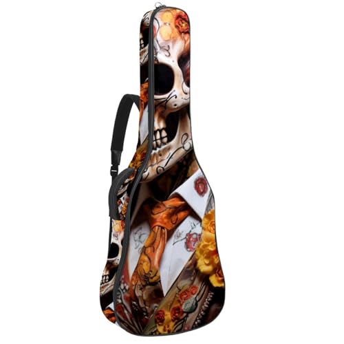 Sac de transport pour guitare acoustique imperméable avec éponge antichoc