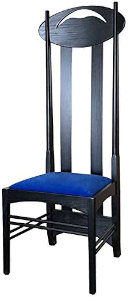 ❤️ アーガイル 高背椅子 ハイバックチェア　イタリア製　❤️ Amazon｜アーガイル ハイバックチェア ブルー｜ダイニングチェア