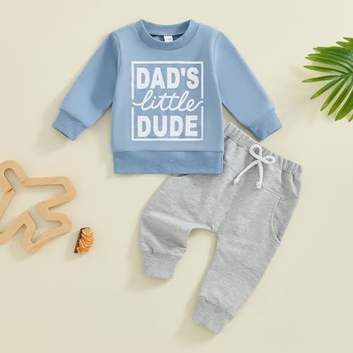 Toddler Baby Boy Clothes Fall Winter Sweatshirt Pants 2 Piece Set Infant Color Block Long Sleeve Top Suit Outfits2