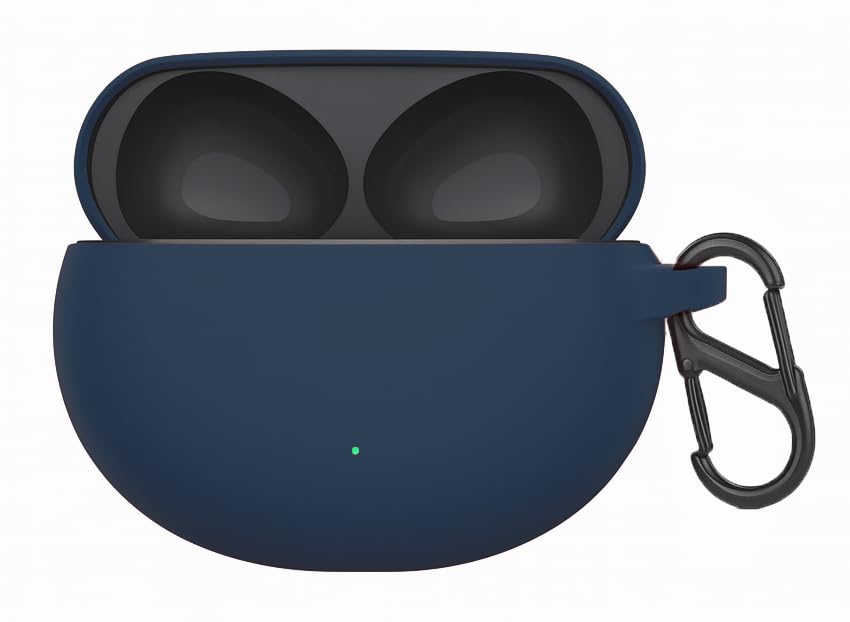 Image of Silicone Case Cover for OnePlus Nord Buds 3 | Nord 3 Pro | OnePlus Buds Pro 3 (Navy Blue)