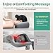 MOONYOOY Massage Head Rest for Bed, Face Down Pillow with Air Vent, Face Cradle for Spa & Stomach Sleeping, BBL Pillow After Eye Surgery, Massage Pillows for Prone Sleeping with Face Cradle Pad