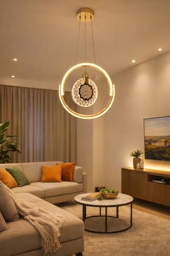Image of Modern 20261 LED Pendant Chandelier Light | Contemporary Hanging Lamp | Warm White Decorative Lighting Fixture |,Kitchen Island & Hall Living Room,Deal for Dining Room