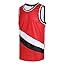 White/Black Stripe-red Jersey White/Black Stripe-red Jersey