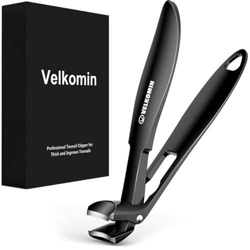 Toe Nail Clippers for Seniors Thick Toenails - Heavy Duty Extra Large Fingernail & Toenail Clippers Cutters for Men Women Seniors, 18-Month Replacement Warranty!