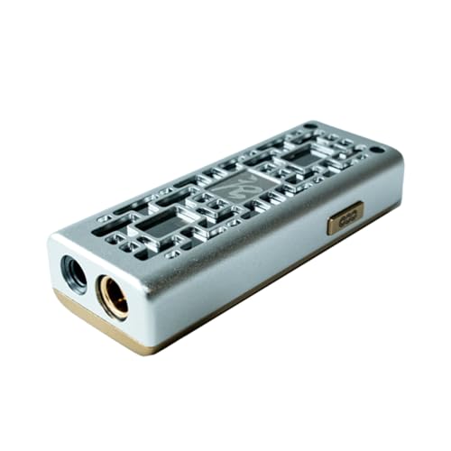 Image of TANGZU Yu Ling Long Portable USB DAC Headphone Amp with Dual AK4493SEQ DAC, 3.5 /4.4mm Output, High Resolution 32bit /768kHz DSD256 Decoder Headphone Amplifier for Smartphones /Laptop /PC /Music Players