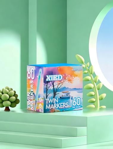 60 Alcohol Markers for Artists at 10% Off with Case - Image 6