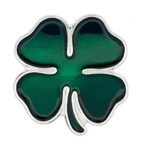 PinMart St. Patricks Day Lapel Pin - Jewelry for Women and Men - Irish Culture Celebration Pin - Cast Pewter and Antique Bronze - Gold Color Plated or Nickel Plated Enamel Brooch with Locking Back
