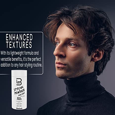 Miniatura 5 de L3 Polvo de peinado de viaje de nivel 3  Pequeño 0.18 oz para viajes  Polvo de aspecto natural para hombre  Muestra de polvo de peinado